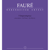 Fauré: 5 Impromptus for Piano