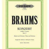 Brahms, J. - Piano Concerto No. 1 in D minor op. 15 (2P, 4H)