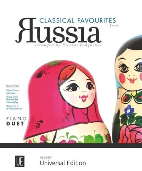 Classical Favourites From Russia - 1 Piano, 4 Hands - Remenyi House of Music