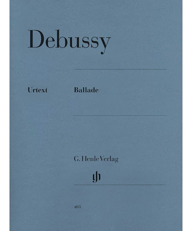 Claude Debussy: Ballade - Remenyi House of Music