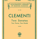 Clementi - 2 Sonatas (Piano Duet) - Remenyi House of Music