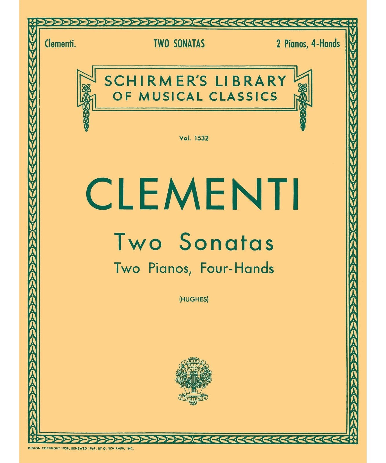 Clementi - 2 Sonatas (Piano Duet) - Remenyi House of Music