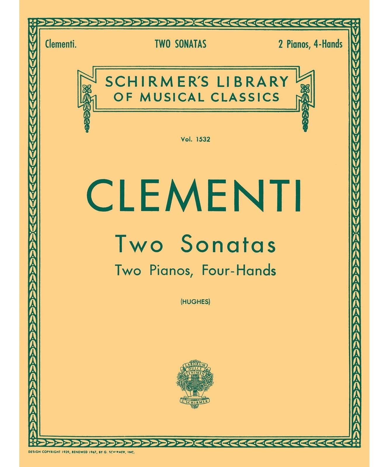 Clementi - 2 Sonatas (Piano Duet) - Remenyi House of Music