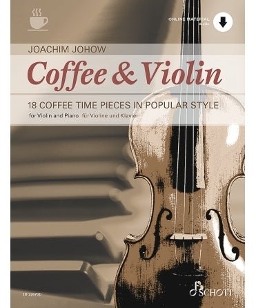 Coffee & Violin - 18 Coffee Time Pieces in Popular Style - Remenyi House of Music