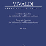 Complete Sonatas for Violoncello and Basso continuo RV 39 - 47 - Remenyi House of Music