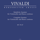 Complete Sonatas for Violoncello and Basso continuo RV 39 - 47 - Remenyi House of Music