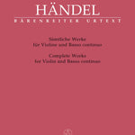 Complete Works for Violin and Basso continuo - Remenyi House of Music