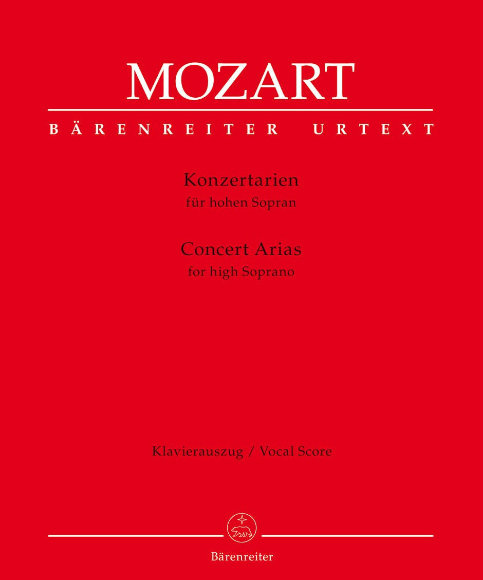 Concert Arias for High Soprano - Remenyi House of Music