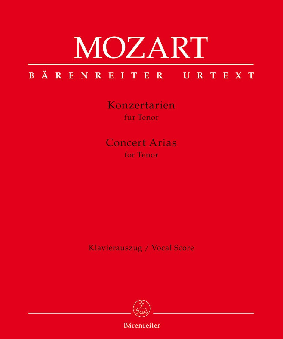 Concert Arias for Tenor - Remenyi House of Music