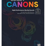 Concert Canons - Book & PDF with Audio - Remenyi House of Music