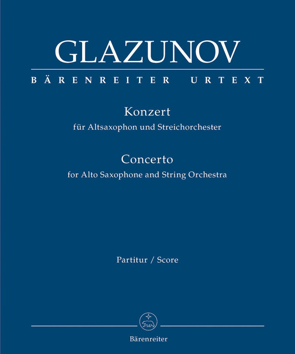 Concerto for Alto Saxophone and String Orchestra in E - flat major op. 109 - Remenyi House of Music