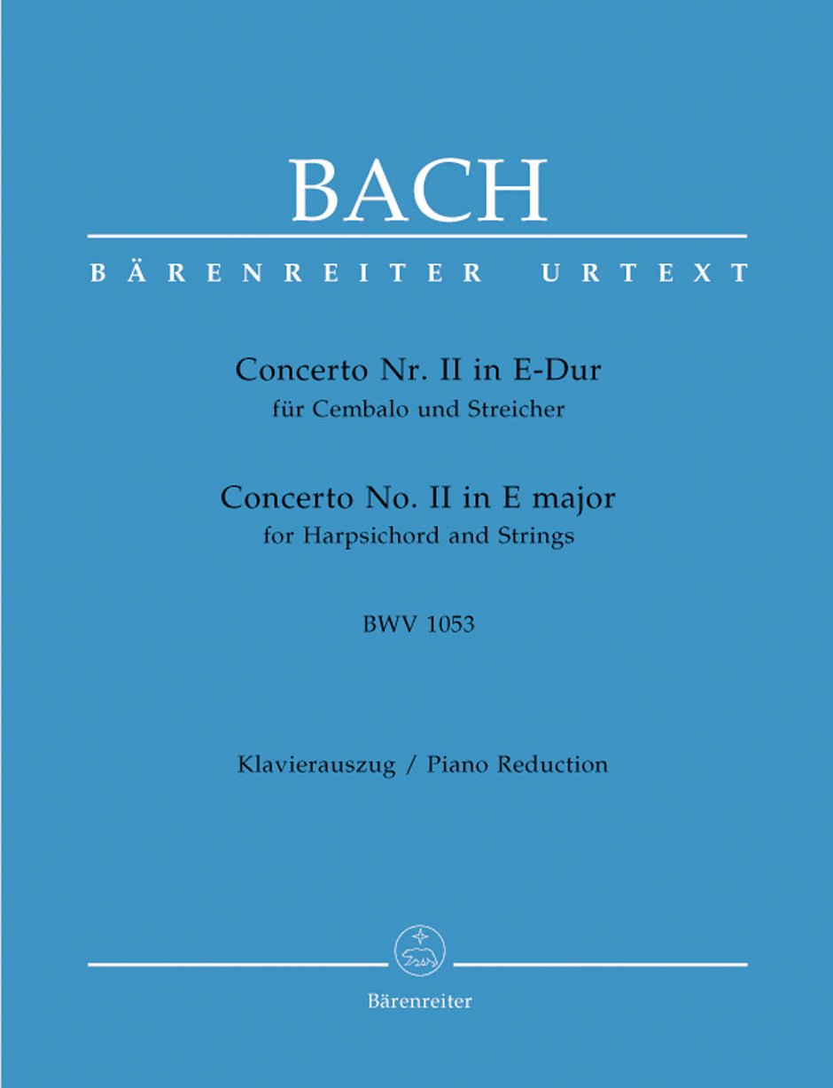 Concerto for Harpsichord and Strings no. 2 in E major BWV 1053 - Remenyi House of Music