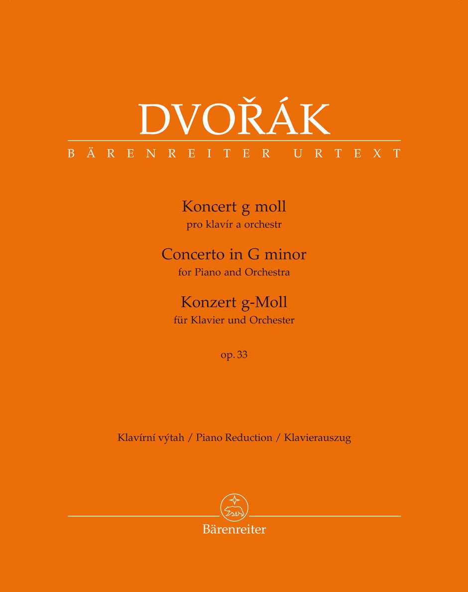 Concerto for Piano and Orchestra in G minor op. 33 B 63 - Remenyi House of Music