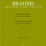Concerto for Violin and Orchestra in D major op. 77 - Remenyi House of Music