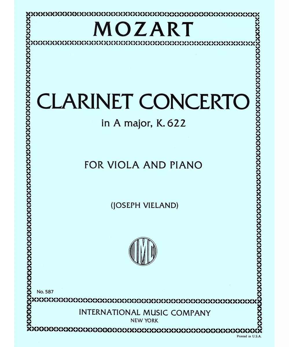 Concerto in A major (Clarinet), K. 622 - Remenyi House of Music