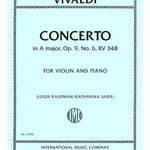Concerto in A major, RV 348 (Opus 9, No. 2) - Remenyi House of Music