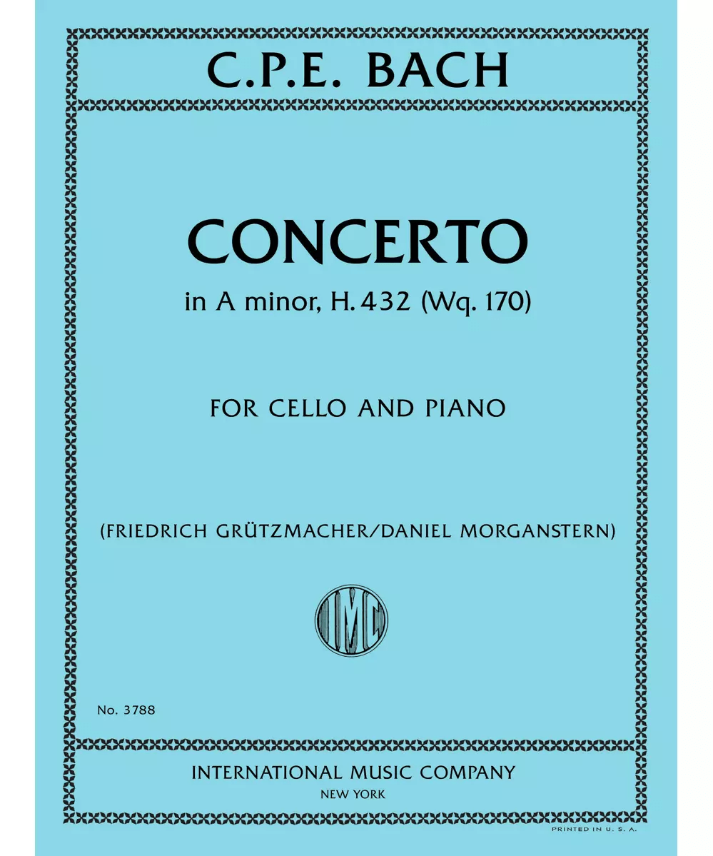 Concerto in A minor, H. 432 (Wq. 170) - Remenyi House of Music