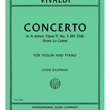 Concerto in A minor, RV 358 (Opus 9, No. 5) - Remenyi House of Music