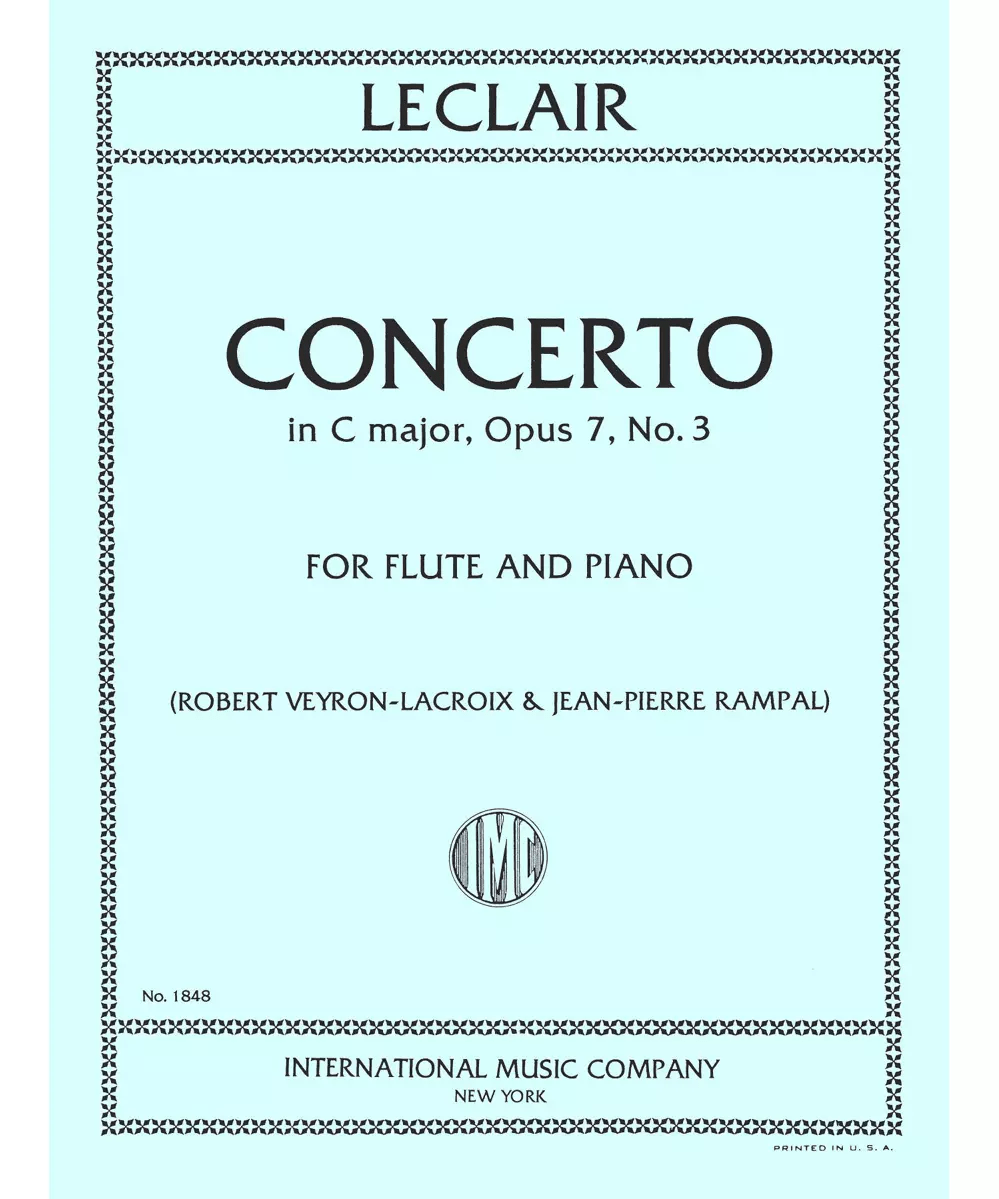 Concerto in C major, Opus 7, No. 3 - Remenyi House of Music