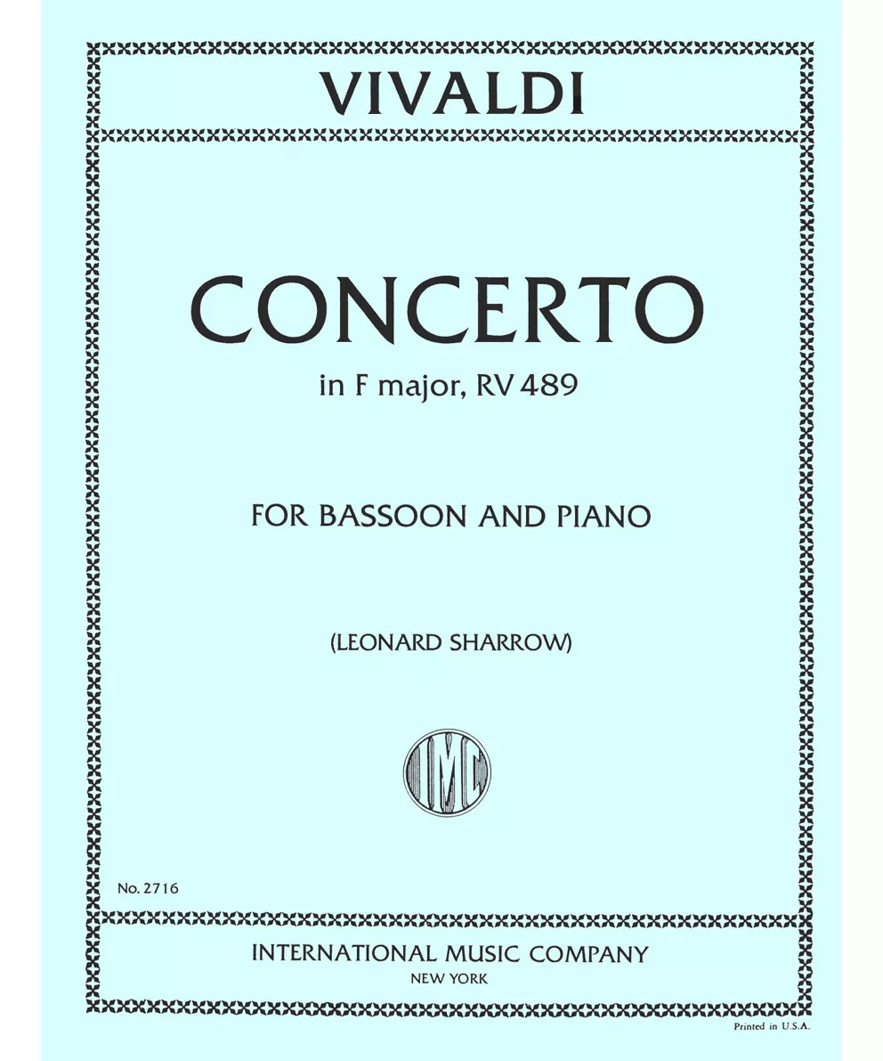 Concerto in F major, RV 489 - Remenyi House of Music