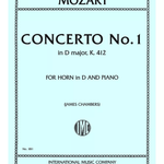 Concerto No. 1 in D major, K. 412 (Horn in D) - Remenyi House of Music