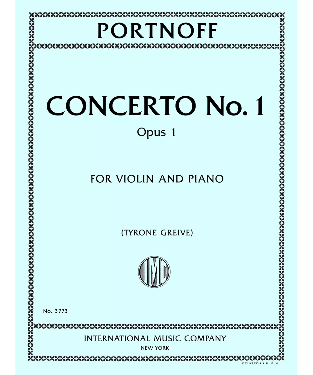 Concerto No. 1, Opus 1 - Remenyi House of Music