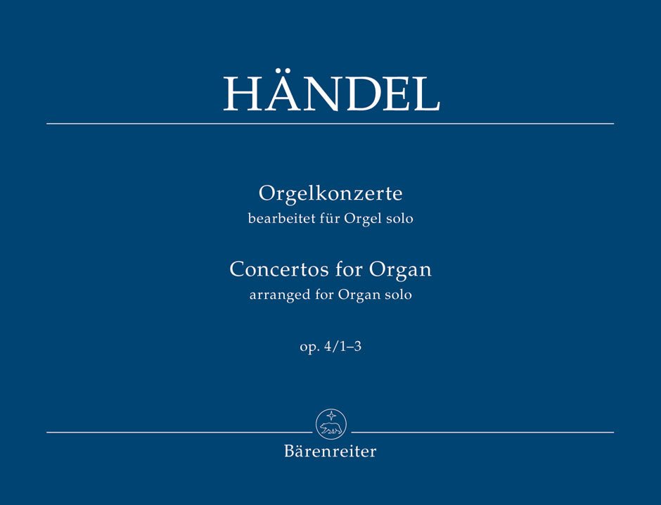 Concertos for Organ I op. 4/1 - 3 - Remenyi House of Music