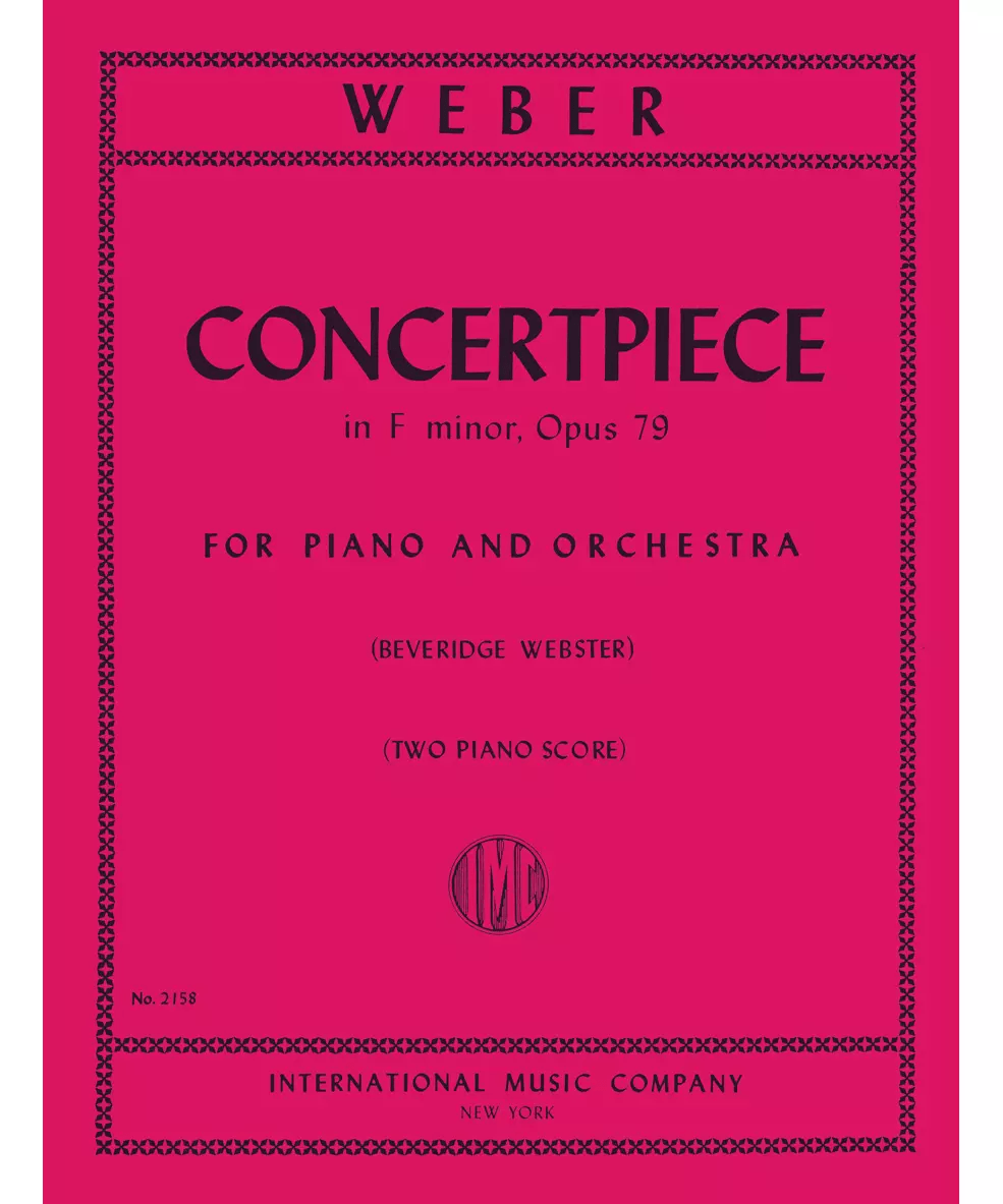 Concertpiece in F minor, Opus 79 for Piano & Orchestra - Remenyi House of Music