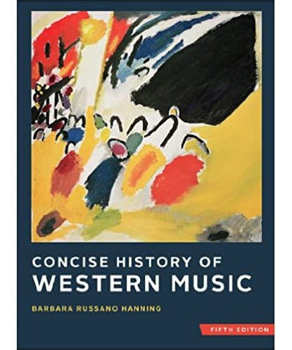 Concise History of Western Music (Fifth Edition) (Softcover) - Remenyi House of Music