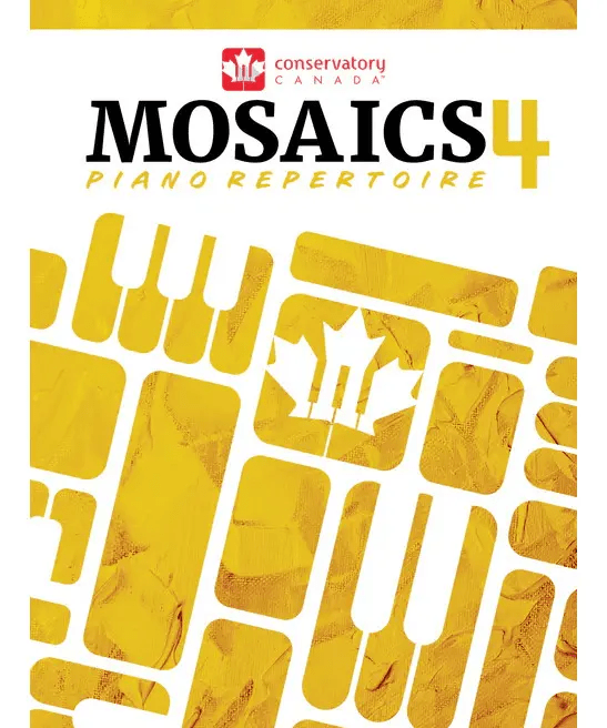 Conservatory Canada Mosaics Piano Repertoire Level 4 - Remenyi House of Music