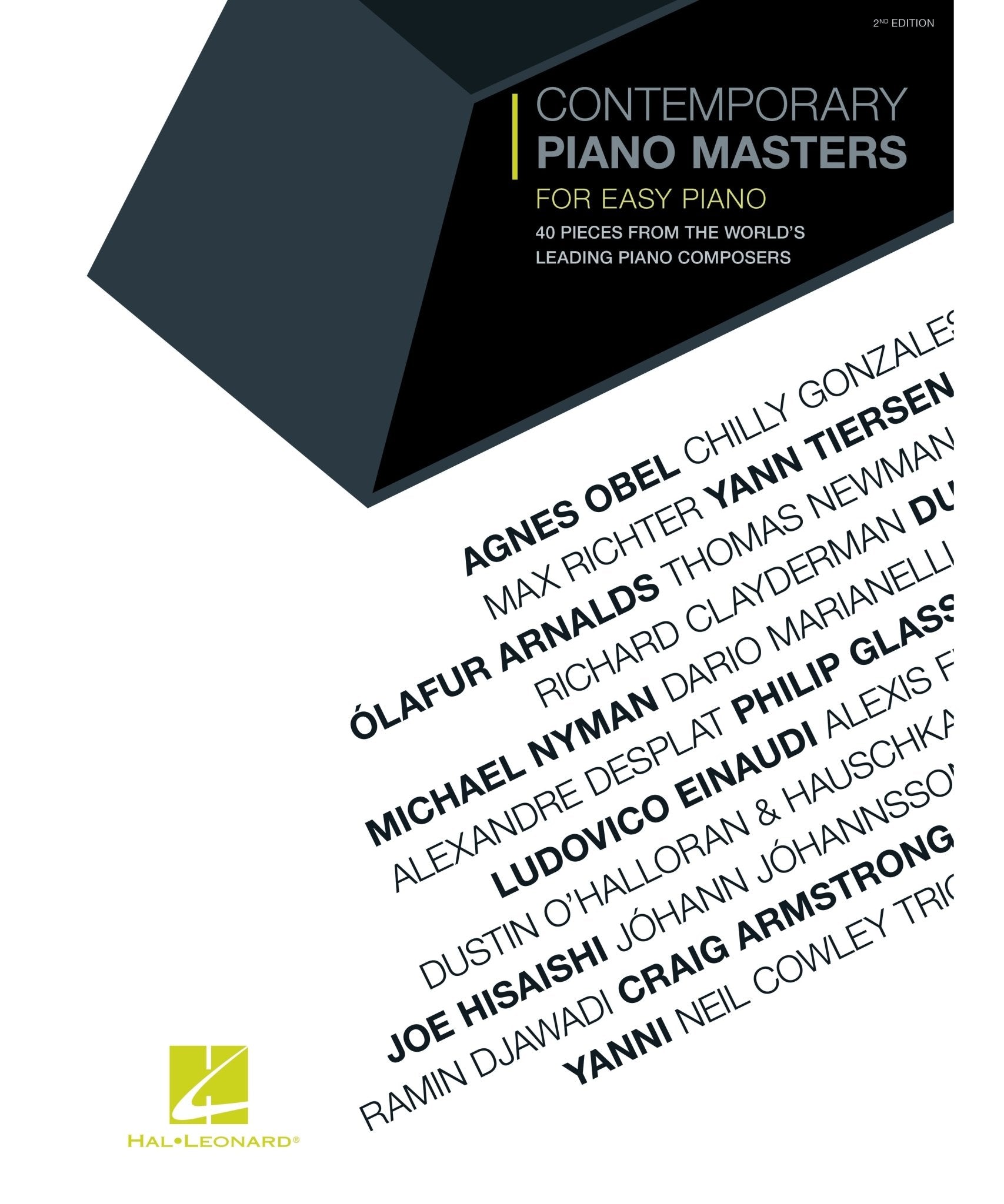 Contemporary Piano Masters: 40 Easy Piano Pieces from the World's Leading Piano Composers - Remenyi House of Music