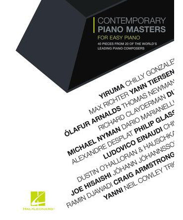 Contemporary Piano Masters - for Easy Piano - Remenyi House of Music