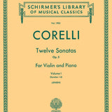 Corelli A. - Twelve Sonatas, Op. 5 - Volume 1 - Remenyi House of Music