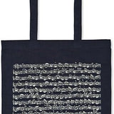 Cotton Tote Bag with Long Handles - Sheet Music Design - Remenyi House of Music
