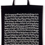 Cotton Tote Bag with Short Handles - Sheet Music Design - Remenyi House of Music