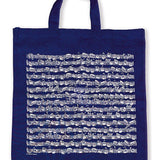 Cotton Tote Bag with Short Handles - Sheet Music Design - Remenyi House of Music