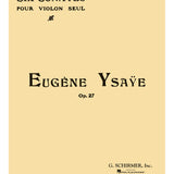 Eugène Ysaÿe : 6 Sonates