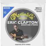 Martin Eric Clapton S Choice MEC13  92/8 Phosphor Bronze Medium-Gauge Acoustic Guitar Strings