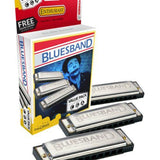 Hohner Blues Band Harmonica Value Pack (C, G, A)