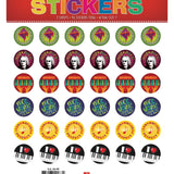 Music Award Stickers