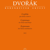 Cypriše (Cypresses) for Tenor and Piano B 11 - Remenyi House of Music