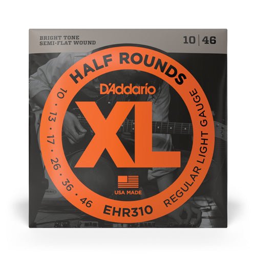 D 'ADDARIO XL HALF ROUNDS STRING SET EHR310 - REGULAR LITE - Remenyi House of Music