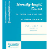 78 Duets for Flute and Clarinet  - Volume 2