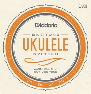 D'Addario Baritone Nyltech Ukelele EJ88B - Remenyi House of Music