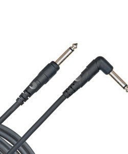 D'Addario Classic Series Instrument Cable, Right Angle Plug, 20 feet - Remenyi House of Music