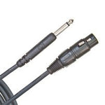 D'Addario Classic Series Unbalanced Microphone Cable, XLR - to - 1/4 - inch, 25 feet - Remenyi House of Music