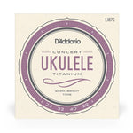 D'ADDARIO CONCERT TITANIUM UKULELE STRING SET - Remenyi House of Music