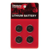 D’Addario CR2032 lithium batteries 4 - Pack - Remenyi House of Music