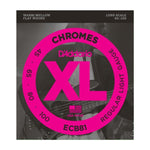 D'Addario ECB81 Chromes Bass, Light, 45 - 100, Long Scale - Remenyi House of Music