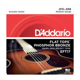 D'Addario EFT17 Flat Top Acoustic Strings 13 - 56 - Remenyi House of Music